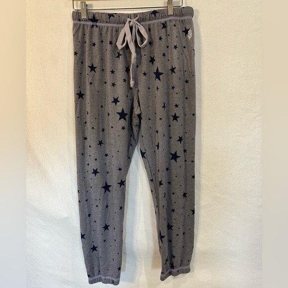 NWT Free People FP Movement Revolve Star Print Joggers Loungewear Size L - Picture 2 of 8